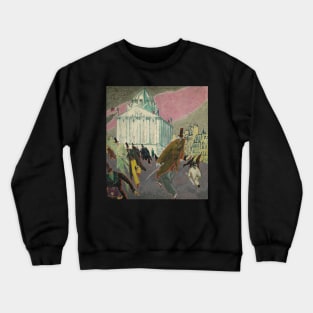 Lyonel feininger fantastic lux art Crewneck Sweatshirt